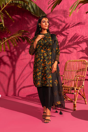 Alkaram SEC-05-24 Black Rang E Bahar Collection Online Shopping